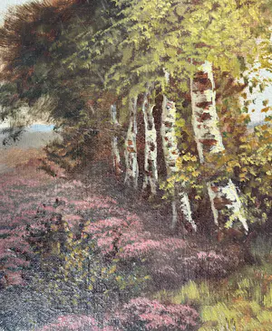 Maurits de Groot - Heidelandschap kopen? Bied vanaf 150!