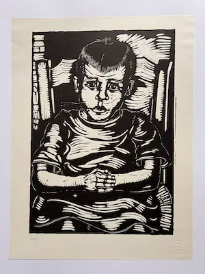 Dick Ket - Cassette met 12 linoleumdrukken kopen? Bied vanaf 250!