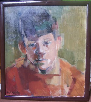 Sonja Toebes - Jongensportret kopen? Bied vanaf 100!