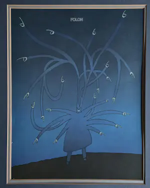 Jean Michel Folon - Figuur. Zie foto's voor titel kopen? Bied vanaf 99!