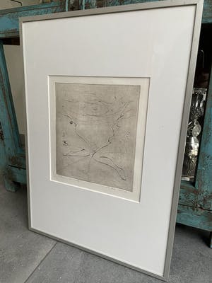 Henk Visch - Ets, De weg... nr. 6 van 25 - Ingelijst kopen? Bied vanaf 40!