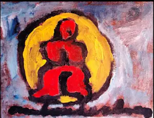 Anton Heyboer - Olie op Linnen - Jaren 80 werk - Handgesigneerd !!!! kopen? Bied vanaf 250!