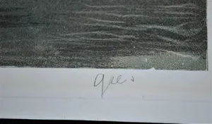 Serge Gres - Frans vissersdorpje - grote ets met aquatint kopen? Bied vanaf 25!