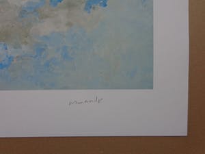 Armando - Abstractie in blauw en wit kopen? Bied vanaf 110!