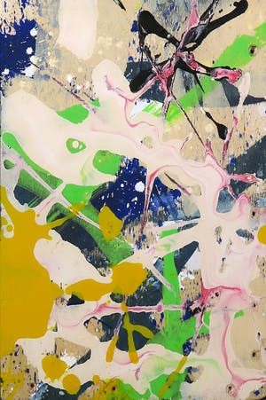 Roger Walschots - Acryl op MDF, Zonder titel kopen? Bied vanaf 1!