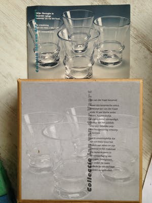 Jan van der Vaart - set van 4 wijn- sherryglazen (limited edition) kopen? Bied vanaf 49!