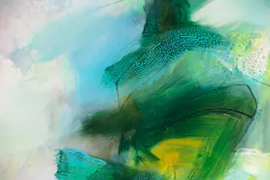 Pieter Vermeulen - Acryl op doek, Agua dulce III kopen? Bied vanaf 250!