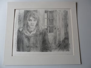 Piet Klaasse - Litho: " Rogier in Kraakpand" - 1972 kopen? Bied vanaf 45!