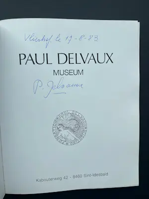 Paul Delvaux - MUSEUM - Handgesigneerd - 1983 kopen? Bied vanaf 349!