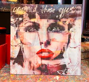 Jack Liemburg - Damned those eyes verkocht voor € 400!