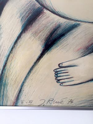 Jorg Reme - Lithografie, Ingelijst kopen? Bied vanaf 40!