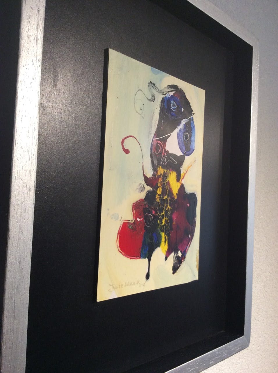 Jan te Wierik - Schitterend werkje op paneel in originele lijst kopen? Bied vanaf 450!