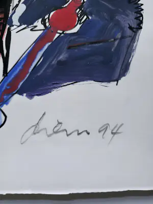 Peter Diem - gemengde techniek - 1994 kopen? Bied vanaf 100!