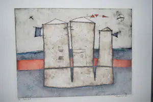 Marjan Smit - grote ets - oplage slechts 10 ! kopen? Bied vanaf 50!