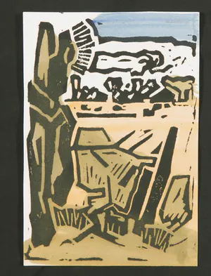 Hein Stork - Jaap Kruijff, Margriet Oomen, e.a. Lot v. 5 gesigneerde werkjes (nieuwjaarswens) kopen? Bied vanaf 1!