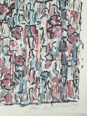 Jan Wolkers - Winterbeeld VIII + foto en gedicht kopen? Bied vanaf 1!