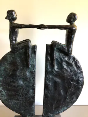 Corry Ammerlaan - “ Nieuw Perspectief “ XXL - zeldzaam kopen? Bied vanaf 1250!