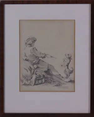 Pieter Schenk - Lot van 9 werkren op papier (gravures, litho, tekening), o.a. Stadsgezichten kopen? Bied vanaf 100!