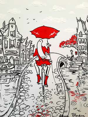 Elena Polyakova - Girl In Amsterdam verkocht voor € 50!