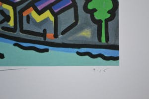 Peter Hofland - Zeefdruk Rotterdam - 2015 - Handgesigneerd kopen? Bied vanaf 1!