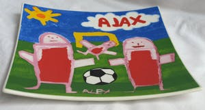 Plateelfabriek Schoonhoven N.V. - Porseleinen bord , AJAX - 2005 – doorsnede 27,5 cm kopen? Bied vanaf 1!