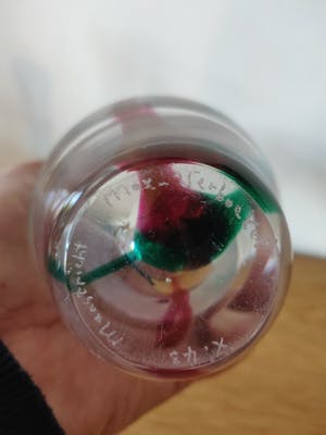 Max Verboeket - Vaas 20 cm hoog gesigneerd met gravure 1975 kopen? Bied vanaf 50!