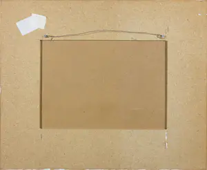 Jan Miechels - Acryl op paneel, Abstracte compositie met blauwtinten kopen? Bied vanaf 60!