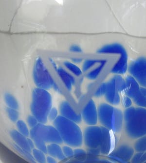 Niet of onleesbaar gesigneerd - Twee Studio Glazen vazen (2) kopen? Bied vanaf 10!