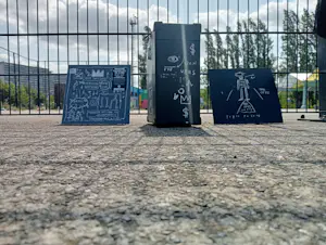 Jean-Michel Basquiat - Beat Bop-platenhoes + The Offs, eerste plaat & testpersing kopen? Bied vanaf 1410!