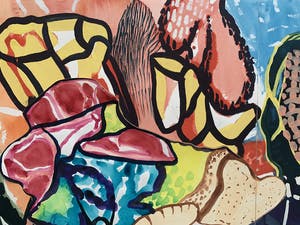 Thomas van der Linden - Collage op papier | 'The Shifting of Horizons' | 1989 kopen? Bied vanaf 250!