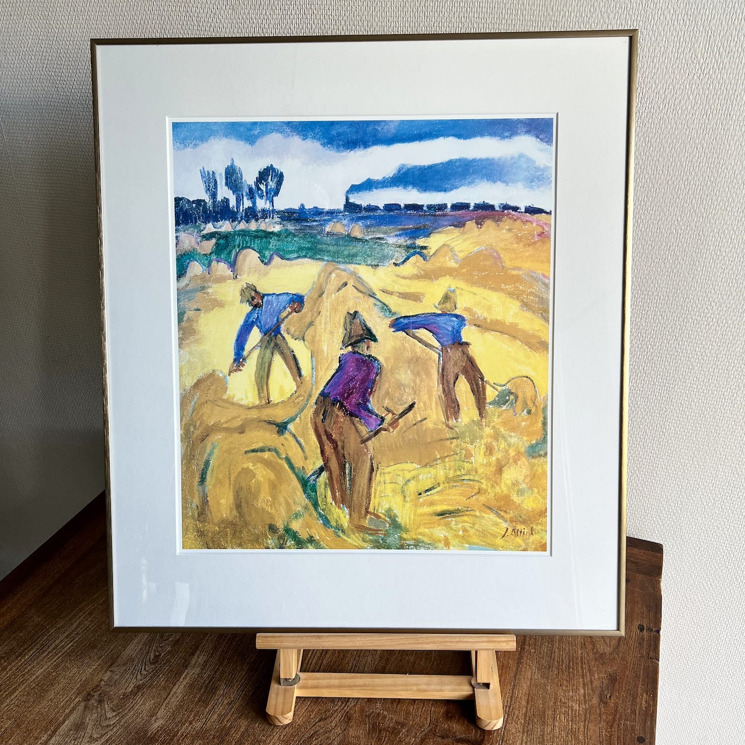 Jan Altink - Hooiende boeren op het Groningerland verkocht voor € 45!