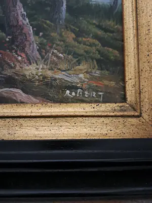 Robert De Man - Landschap met rivier en boerderij kopen? Bied vanaf 75!