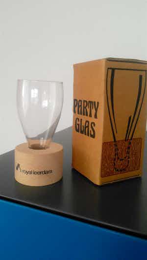 Royal Leerdam - party glas 6x verkocht voor € 15!