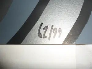 Jacqueline Schäfer - Kleurenzeefdruk HET GELUK IN ZILVER---zeer groot!! kopen? Bied vanaf 70!