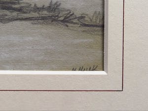 Hendrik Hulk - Winters landschap kopen? Bied vanaf 20!