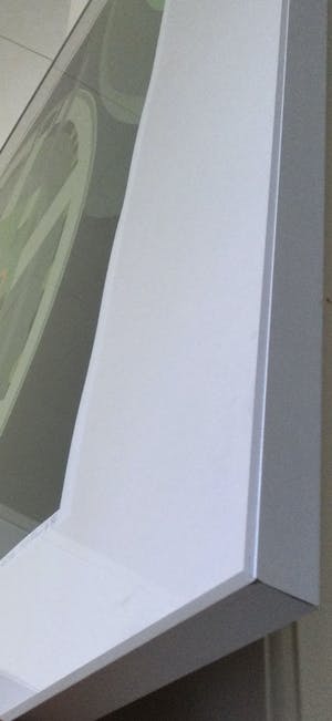 Hilde Mohring - Perspartij 2, rechterdeel van 2-luik | grote kleuren zeefdruk - ingelijst kopen? Bied vanaf 1!