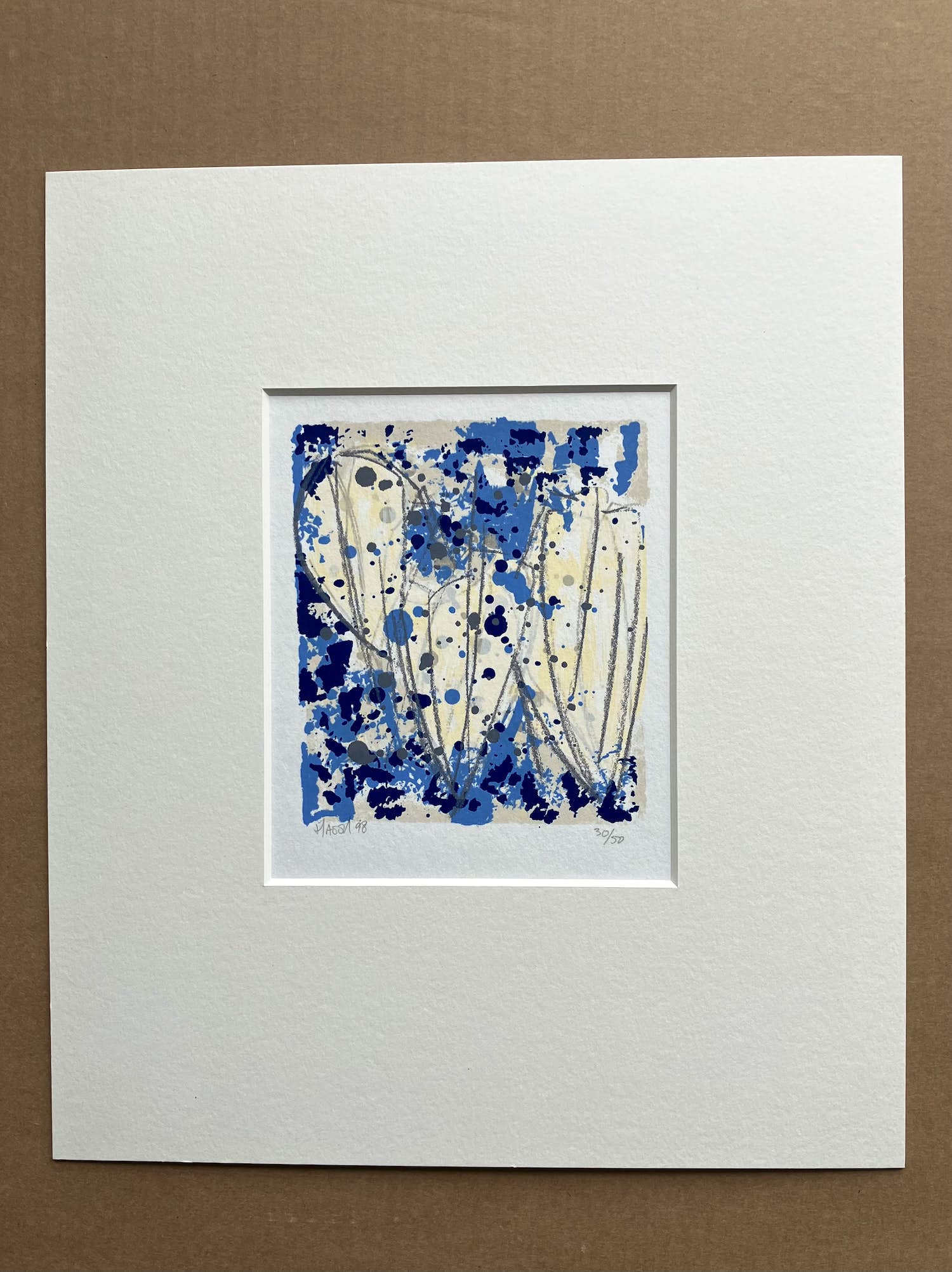 Ad van Hassel - Tulpen (I) verkocht voor € 40!