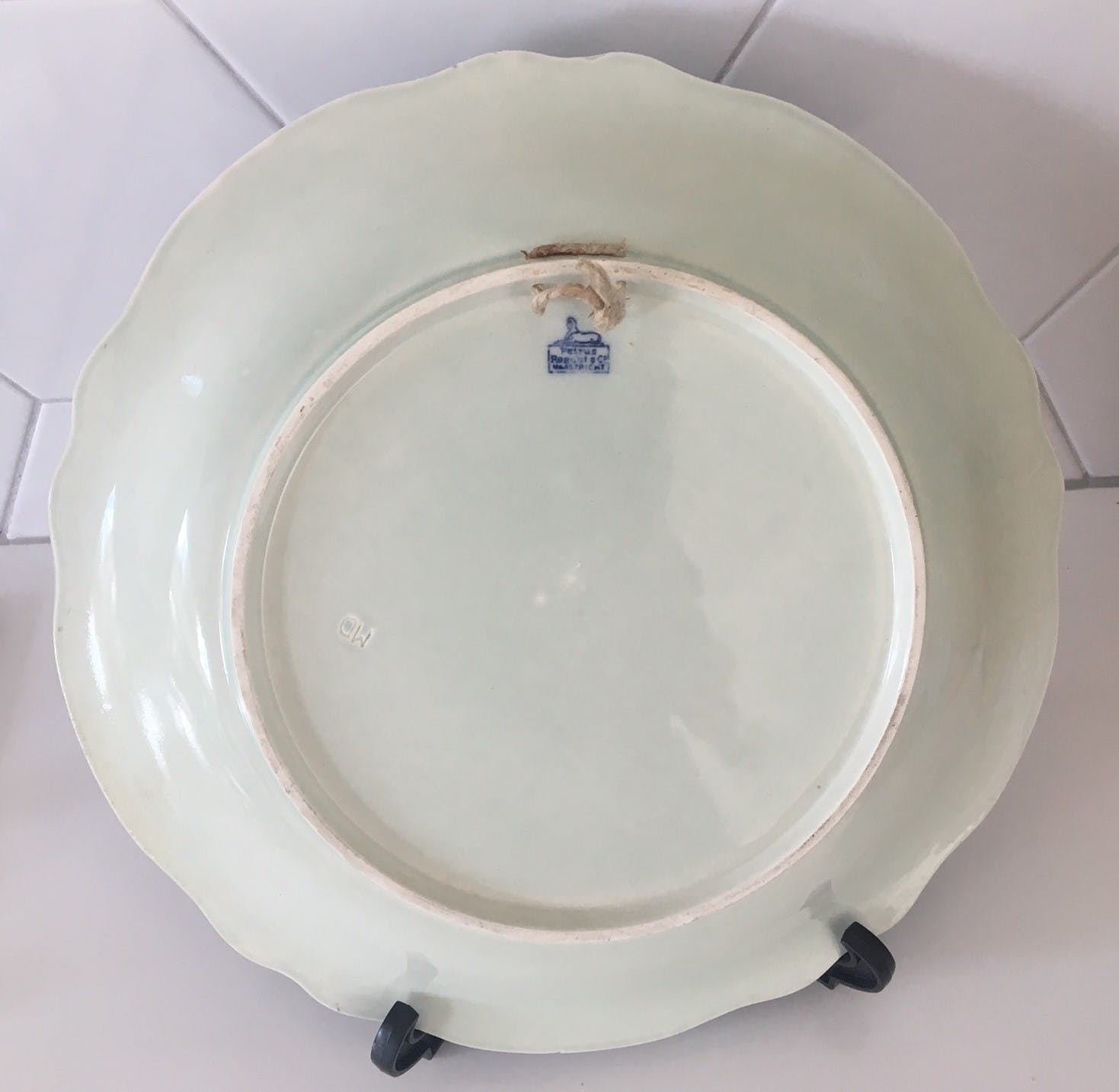 Firma Regout & Co - & Mosa Maastricht - Twee wandborden kopen? Bied vanaf 1!