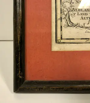 Hendrik de Leth - Nieuwe Caart van de Alblasser-waart t Land van Gorcum Altena etc kopen? Bied vanaf 45!