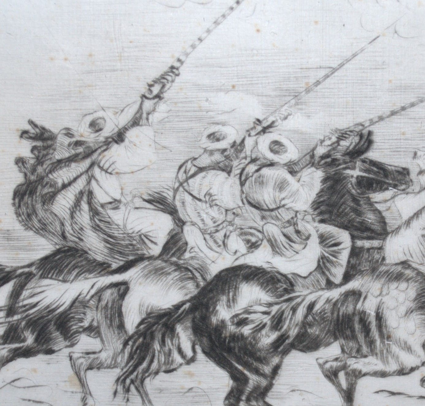 Kuno Brinks - ets - Fantasia - Arabische ruiters kopen? Bied vanaf 65!