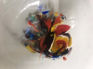 Niet of onleesbaar gesigneerd - Decoratieve Glazen (Fruit) Schaal kopen? Bied vanaf 10!