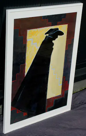 Eric Claus - Ingelijste cristal druk: Dottore(Commedia dell 'arte) - 1999 kopen? Bied vanaf 100!