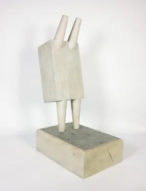 Erica Wesseling - Sculptuur van hout en metaal, A suburban dog kaufen? Bieten Sie von 100!