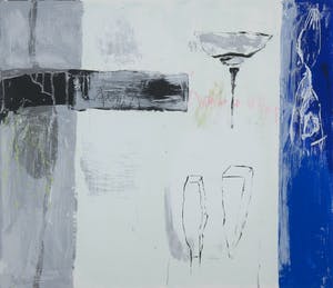 Anna Verrijt - Zeefdruk, Brokstukken I - Ingelijst kopen? Bied vanaf 1!