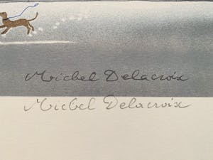 Michel Delacroix - La Neige sur la Seine kopen? Bied vanaf 50!