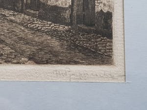 Niet of onleesbaar gesigneerd - Lot van 6 Verschillende prentjes - Gesigneerd kopen? Bied vanaf 1!