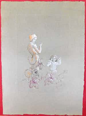 Leonor Fini - Esprit en Fleur verkocht voor € 25!