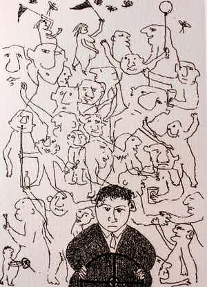 Frank Lodeizen - Ets: Vreugden en Verschikkingen... verkocht voor € 49!