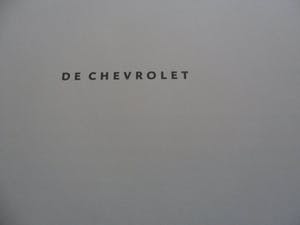 Klaas Gubbels - Litho. De Chevrolet kopen? Bied vanaf 125!