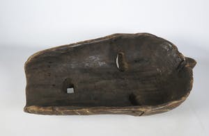 Songye - Houten vrouwelijk Kifwebe masker met wit en rood pigment kopen? Bied vanaf 20!